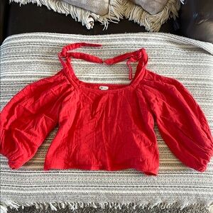 Billabong Red Women's Top